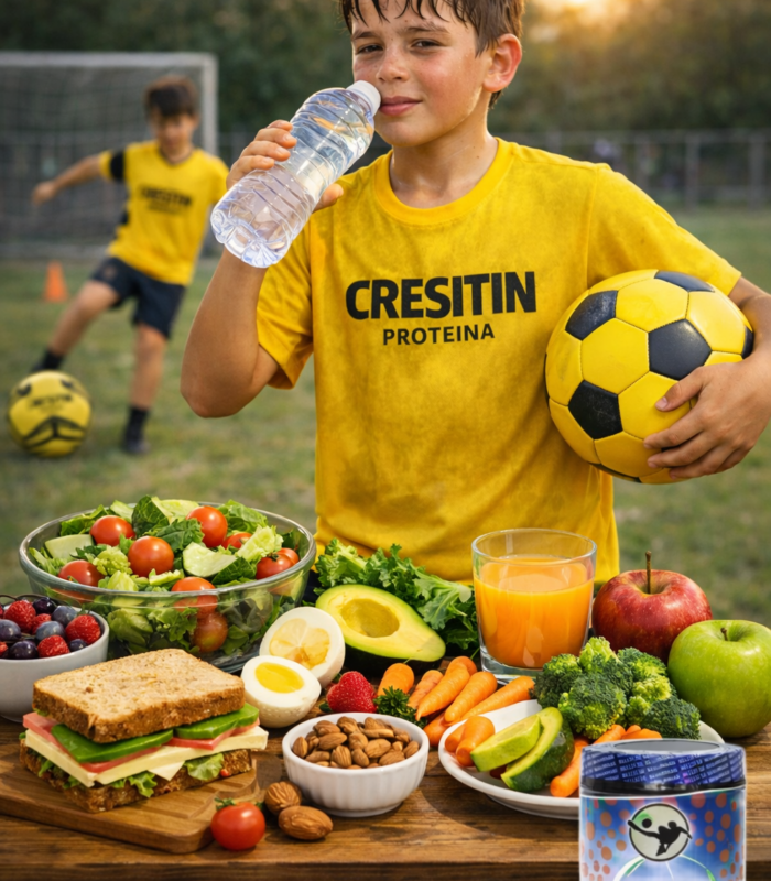 alimentación niño deportista antes y después de entrenar