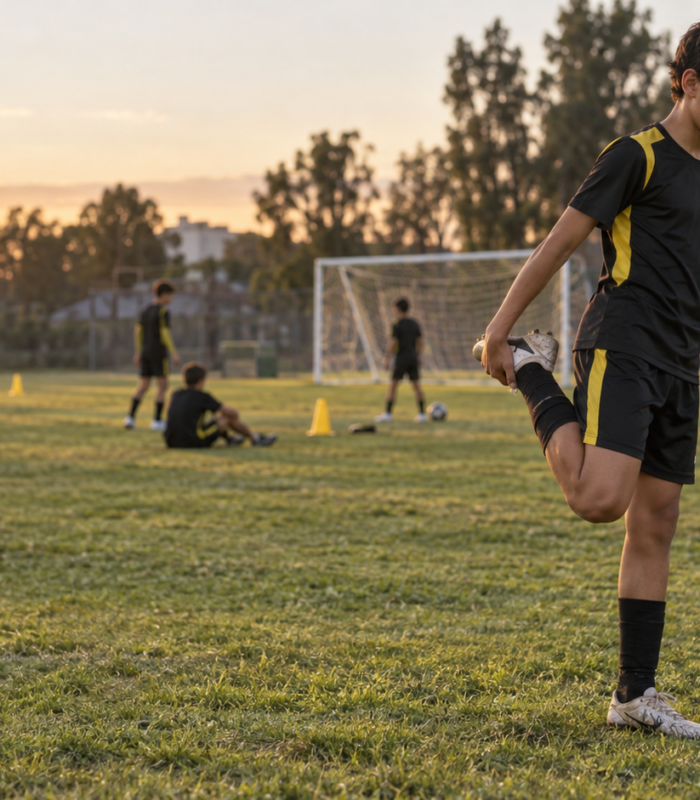 estiramientos en niños deportistas para flexibilidad y bienestar