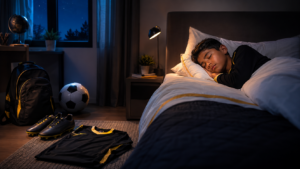 sueño en niños deportistas para recuperación y rendimiento